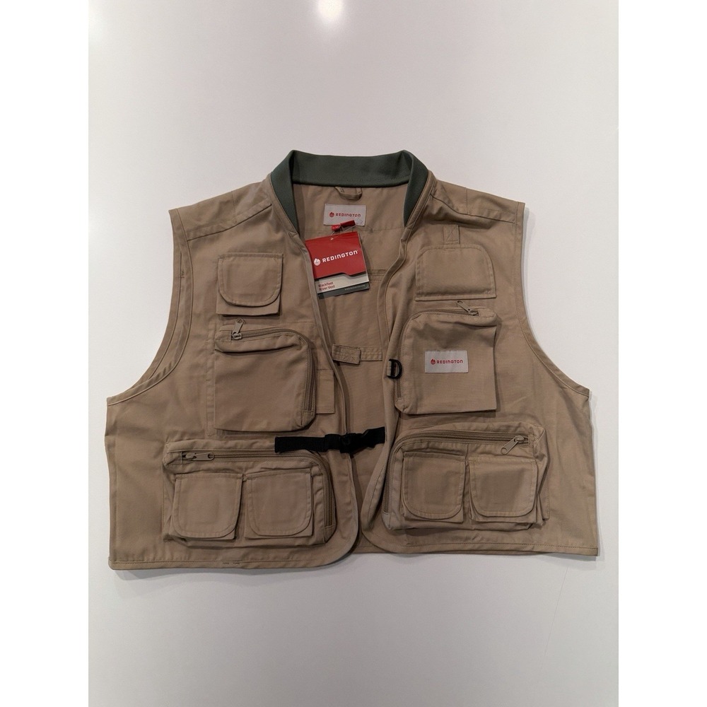 Redington Blackfoot River Vest Tan FM002 Mens Large/XL NWT